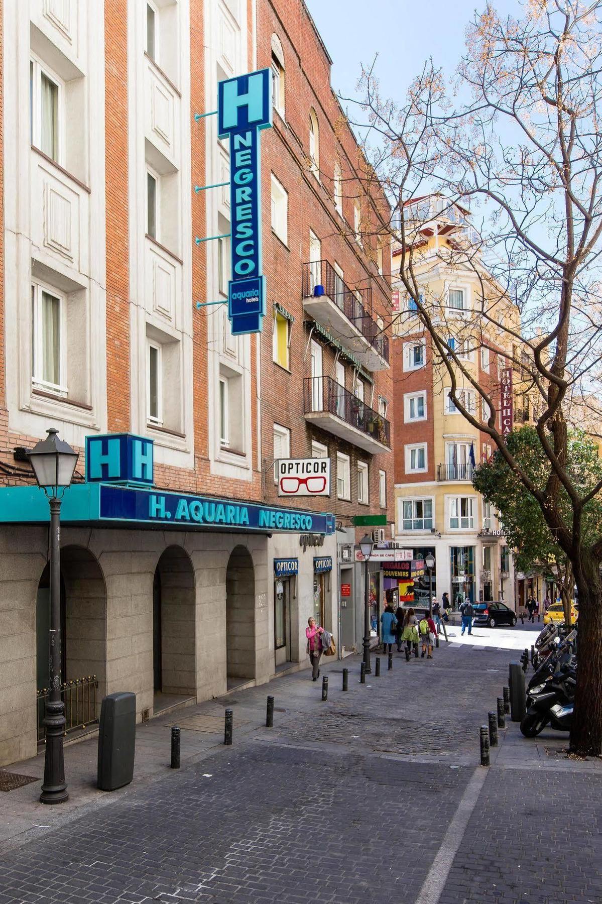 Negresco Gran Via Hotel Madri Exterior foto